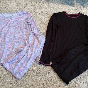 Cuddl duds girls matching pj or long underwear.